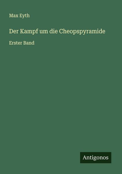 Produktbild: Der Kampf um die Cheopspyramide