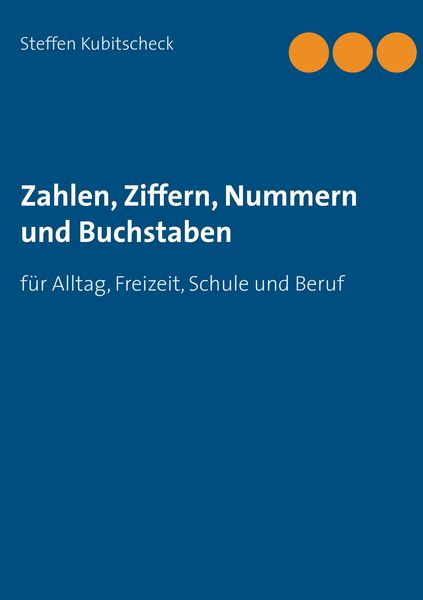 Produktbild: Zahlen, Ziffern, Nummern und Buchstaben