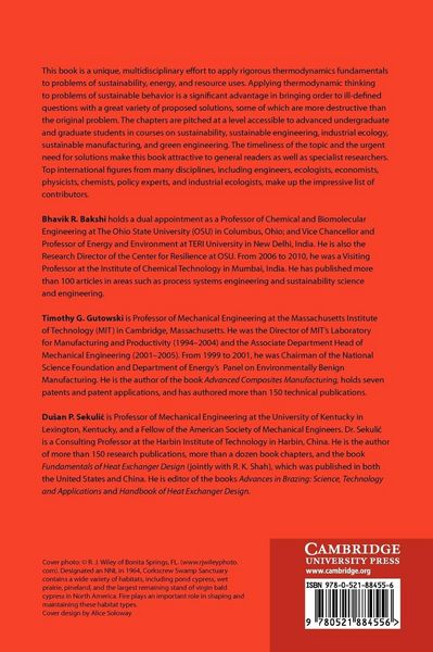 Produktbild: Thermodynamics and the Destruction of Resources