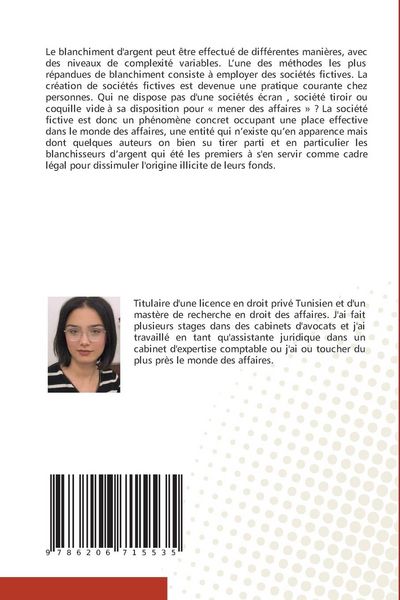 Produktbild: Les soci&eacute;t&eacute;s fictives et le blanchiment d'argent