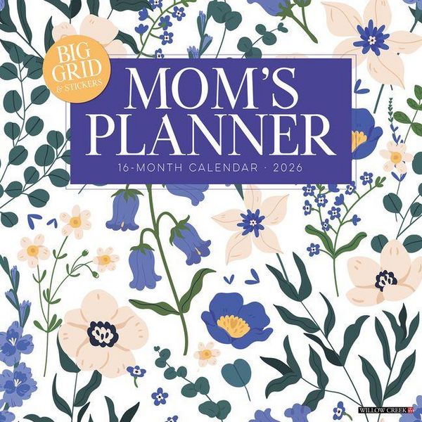 Produktbild: Mom's Planner Calendar 2026 Wall Calendar