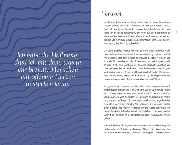 Aussöhnung mit uns selbst und dem unvollkommenen Leben