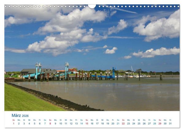 Produktbild: Langeoog 2026. Impressionen zwischen Hafen und Ostende (Wandkalender 2026 DIN A3 quer), CALVENDO Monatskalender