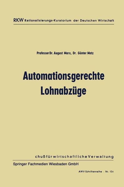 Produktbild: Automationsgerechte Lohnabz&uuml;ge