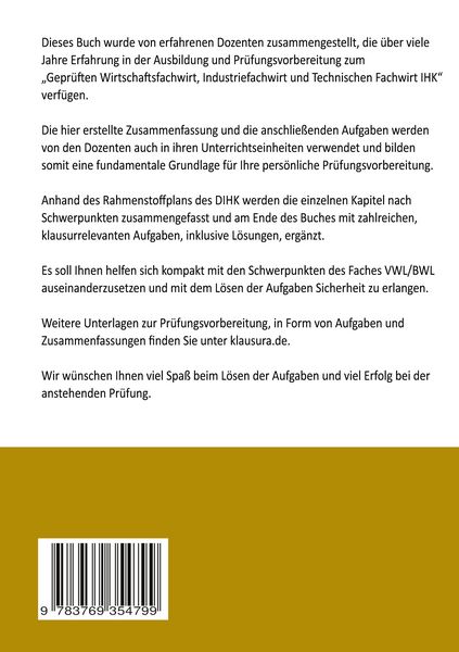 Produktbild: Fachwirt kompakt VWL/BWL