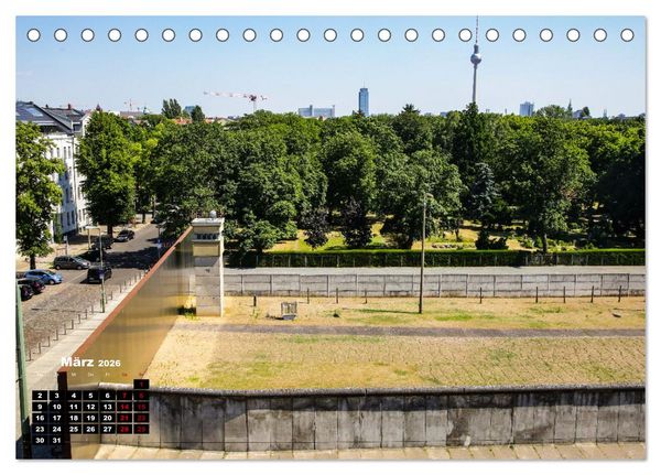 Produktbild: Berlin - Reise durch die deutsche Geschichte (Tischkalender 2026 DIN A5 quer), CALVENDO Monatskalender