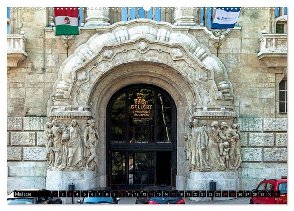 Produktbild: Budapester Jugendstil (Wandkalender 2026 DIN A2 quer), CALVENDO Monatskalender