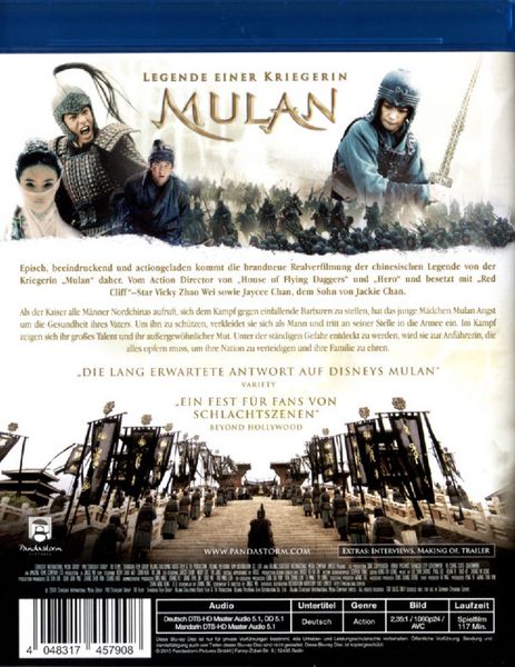 Produktbild: Mulan - Legende einer Kriegerin