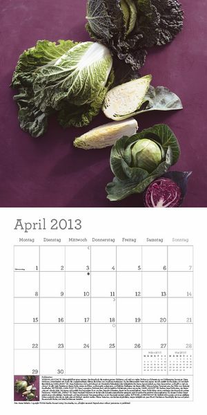 Produktbild: Martha Stewart's K&uuml;chenlatein, Brosch&uuml;renkalender 2013