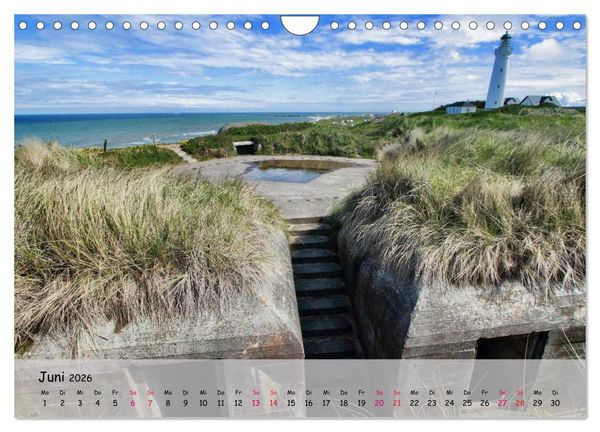 Produktbild: Bunker Zeitzeugen der Geschichte (Wandkalender 2026 DIN A4 quer), CALVENDO Monatskalender