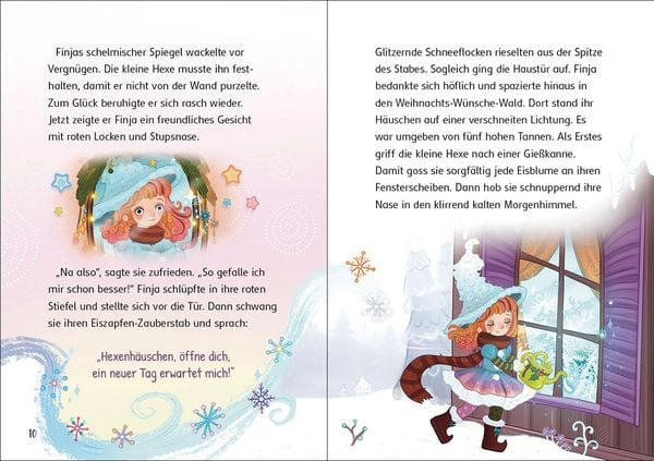 Produktbild: Die kleine Weihnachtshexe (Band 1) - Willkommen im Weihnachts-W&uuml;nsche-Wald