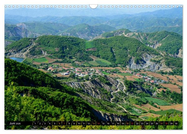 Produktbild: Landschaften in Albanien (Wandkalender 2026 DIN A3 quer), CALVENDO Monatskalender