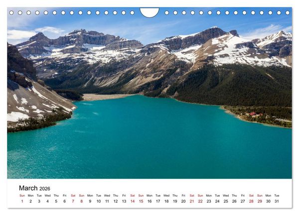 Produktbild: Canada&rsquo;s awe-inspiring sights (Wall Calendar 2026 DIN A4 landscape), CALVENDO 12 Month Wall Calendar