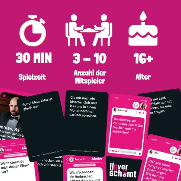 Produktbild: Unversch&auml;mt - Das Partyspiel