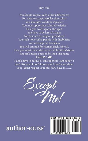 Produktbild: Except Me!