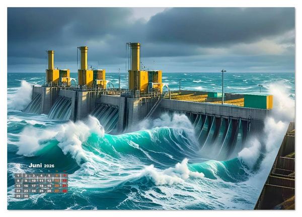 Produktbild: Energien der Prospektive (Tischkalender 2026 DIN A5 quer), CALVENDO Monatskalender