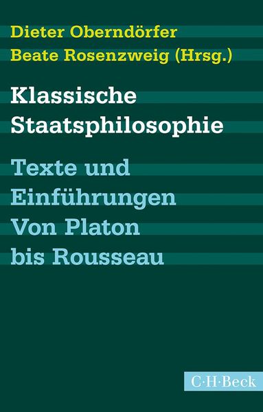 Klassische Staatsphilosophie, Taschenbuch von , C.H. Beck, 9783406669088