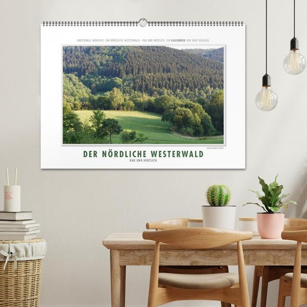 Produktbild: Emotionale Momente: Der n&ouml;rdliche Westerwald - rau und herzlich. (Wandkalender 2026 DIN A2 quer), CALVENDO Monatskalender