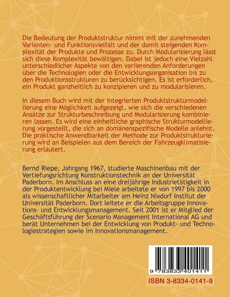 Produktbild: Integrierte Produktstrukturierung in den fr&uuml;hen Phasen der Produktentstehung