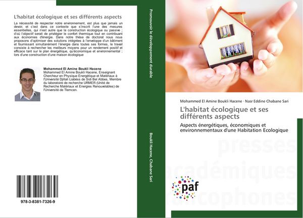 Produktbild: L'habitat &eacute;cologique et ses diff&eacute;rents aspects