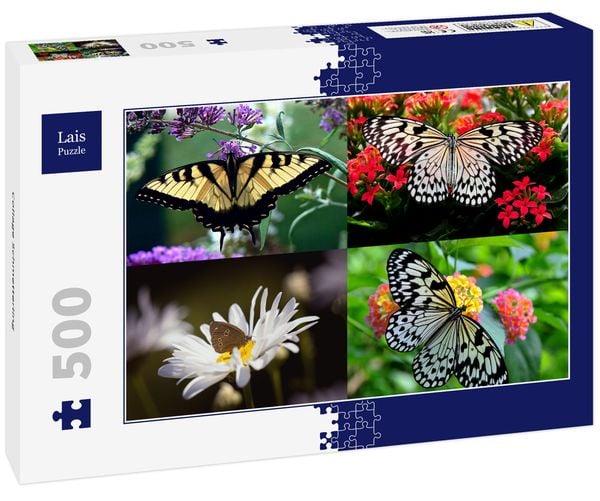 Produktbild: Lais Puzzle Collage Schmetterling 500 Teile