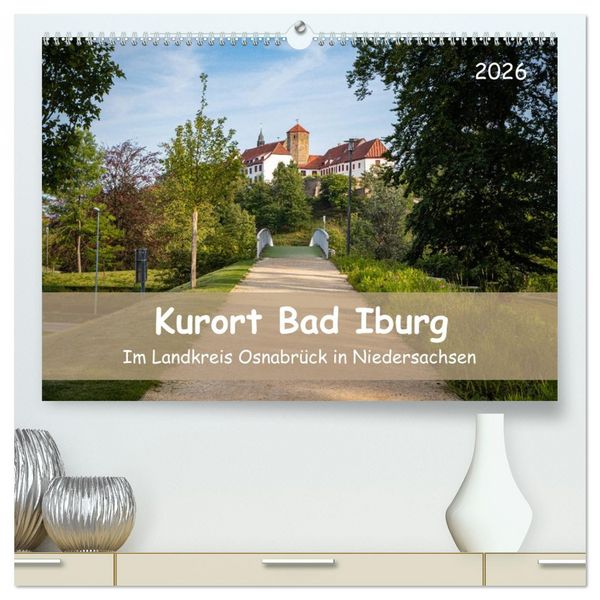 Produktbild: Kurort Bad Iburg (hochwertiger Premium Wandkalender 2026 DIN A2 quer), Kunstdruck in Hochglanz
