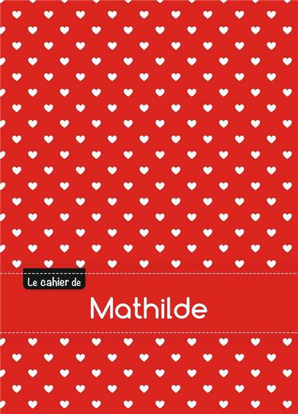 Produktbild: Cahier mathilde seyes,96p,a5
