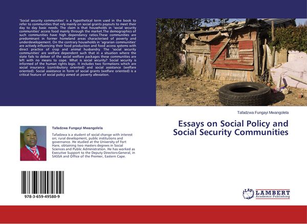 Produktbild: Essays on Social Policy and Social Security Communities