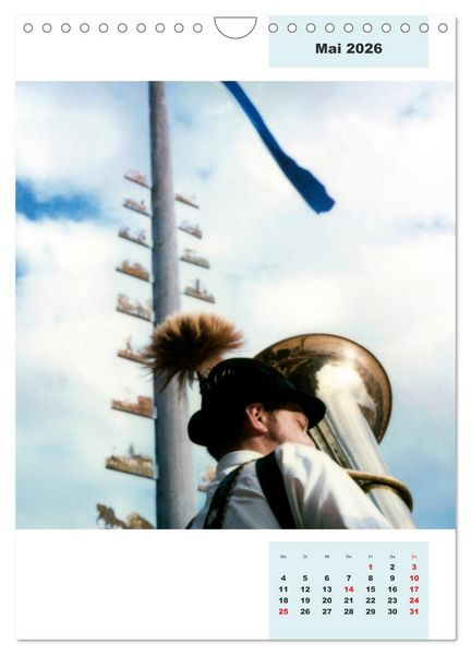 Produktbild: Blaues Land (Wandkalender 2026 DIN A4 hoch), CALVENDO Monatskalender