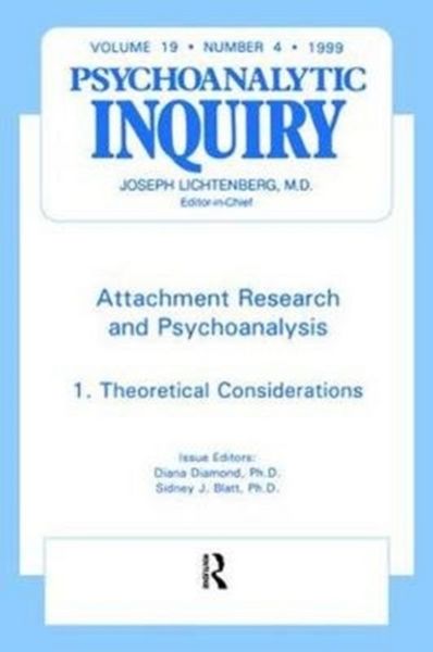 Produktbild: Attachment Research and Psychoanalysis
