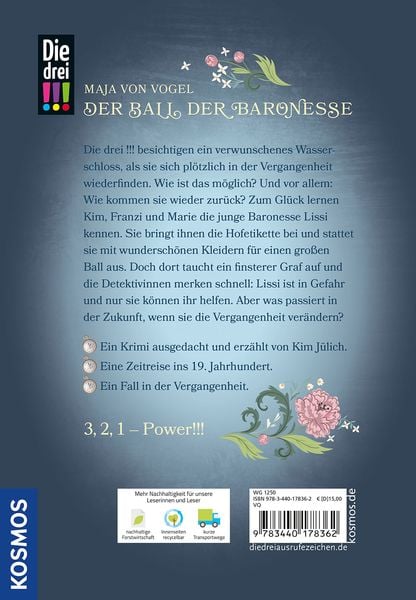 Produktbild: Die drei !!!, Der Ball der Baronesse
