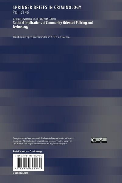 Produktbild: Societal Implications of Community-Oriented Policing and Technology