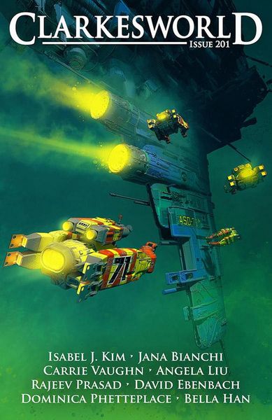 Produktbild: Clarkesworld Magazine Issue 201