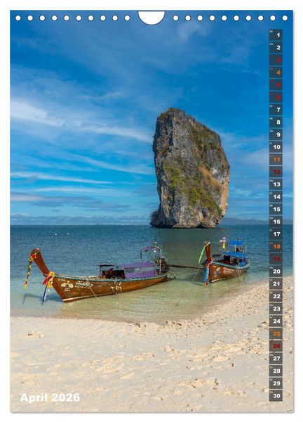 Produktbild: Thailand - Perle Asiens (Wandkalender 2026 DIN A4 hoch), CALVENDO Monatskalender