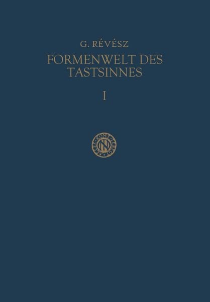 Produktbild: Die Formenwelt des Tastsinnes