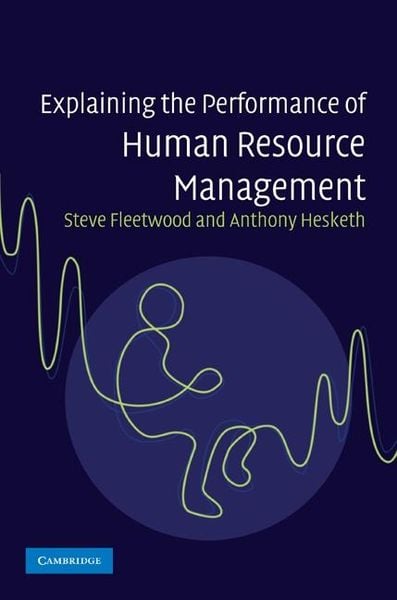 Produktbild: Explaining the Performance of Human Resource Management