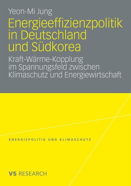 Produktbild: Energieeffizienzpolitik in Deutschland und S&uuml;dkorea