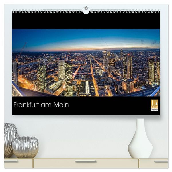 Produktbild: Frankfurt am Main (hochwertiger Premium Wandkalender 2026 DIN A2 quer), Kunstdruck in Hochglanz