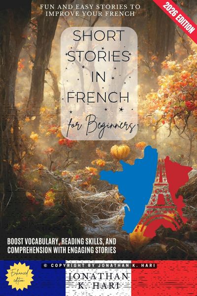 Produktbild: Short Stories in French for Beginners: