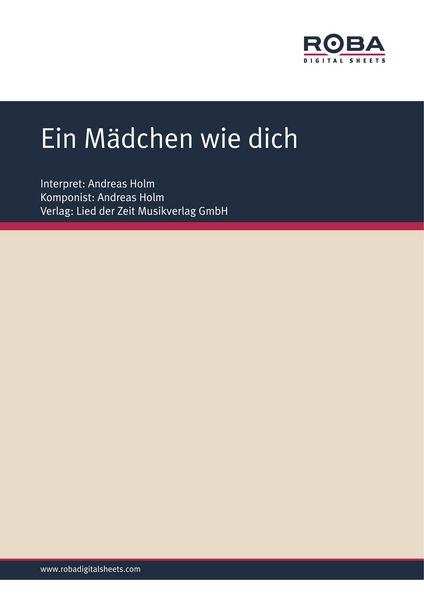 Produktbild: Ein M&auml;dchen wie dich