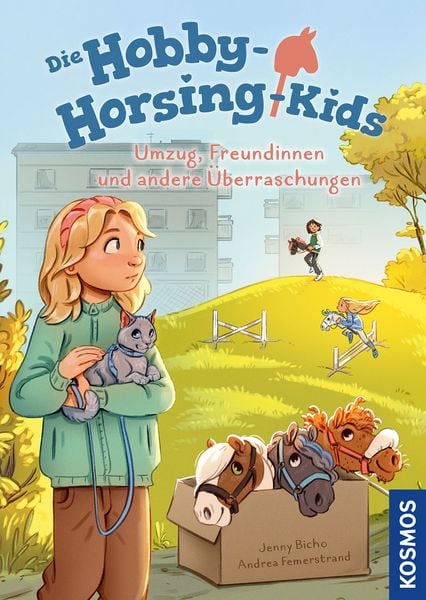 Die Hobby-Horsing-Kids, 3, Umzug, Freundinnen und andere Überraschungen, Gebundene Ausgabe von Jenny Bicho, Franckh-Kosmos, 978-3-440-18387-8
