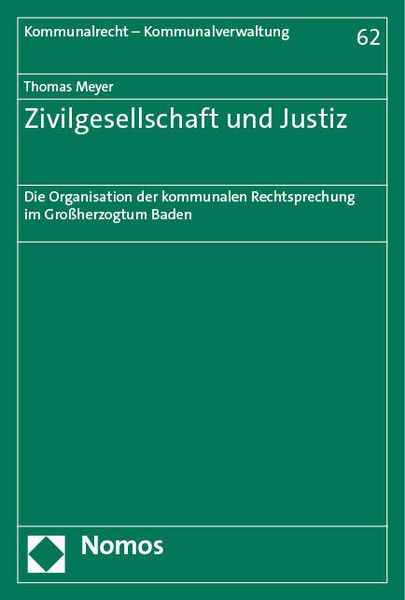 Produktbild: Zivilgesellschaft und Justiz