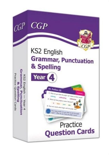 Produktbild: KS2 English Year 4 Practice Question Cards: Grammar, Punctuation & Spelling
