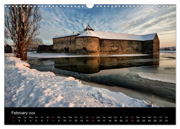 Produktbild: Monuments of Czech Republic 2026 (Wall Calendar 2026 DIN A3 landscape), CALVENDO 12 Month Wall Calendar