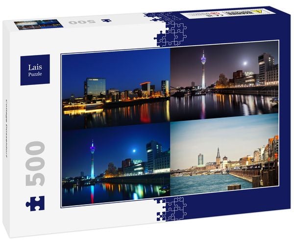 Produktbild: Lais Puzzle Collage D&uuml;sseldorf 500 Teile