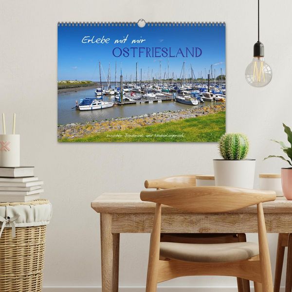 Produktbild: Erlebe mit mir Ostfriesland (Wandkalender 2026 DIN A3 quer), CALVENDO Monatskalender