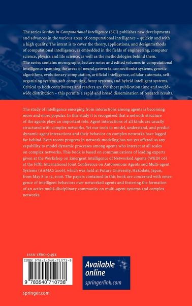 Produktbild: Emergent Intelligence of Networked Agents