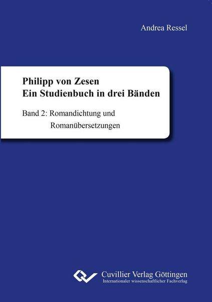 Produktbild: Philipp von Zesen. Ein Studienbuch in drei B&auml;nden
