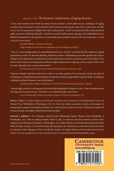 Produktbild: The Economic Implications of Aging Societies