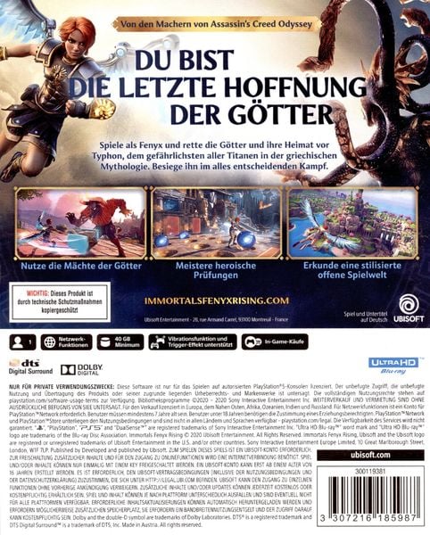 Produktbild: Immortals: Fenyx Rising